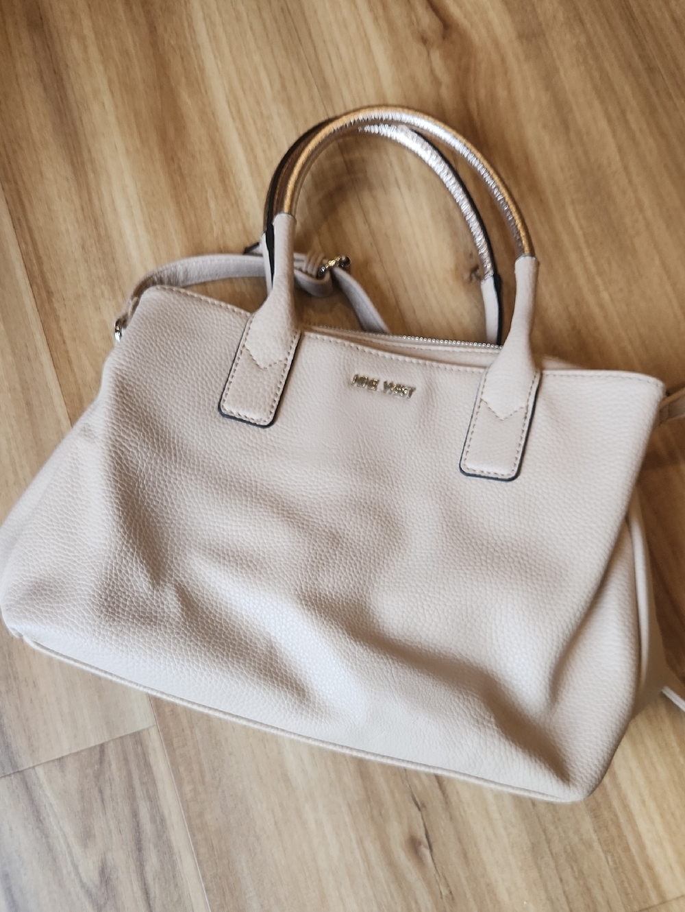 Nine West Blush Pink Pebbled Shoulder Bag - Picture 9 of 9